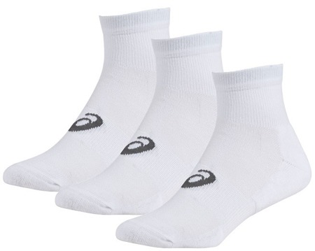 Skarpety Asics 3PPK Quarter Sock 128065 Kolor: Real White, Rozmiar: 35-38